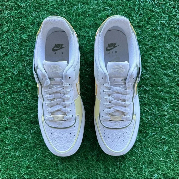 Nike Air Force 1 Shadow AF1 Sail / Oil Green - Picture 2 of 9